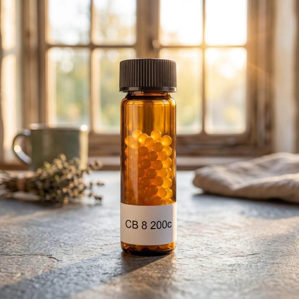 Narayani CB 8 200c Mix 69 homeopathic support for constitution anxiety and nervous fragility