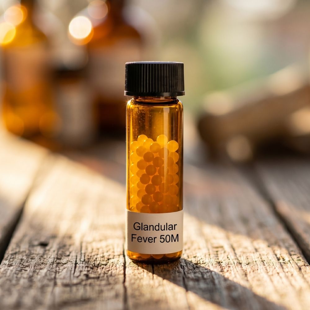 Narayani Glandular Fever 50M Mix 81 homeopathic support for glandular fever and extreme fatigue