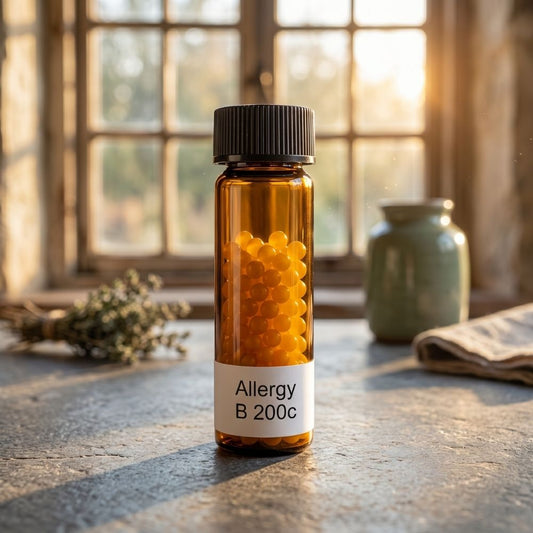 Narayani Allergy B 200c Mix 62 homeopathic support for allergic reactions and sensitivities