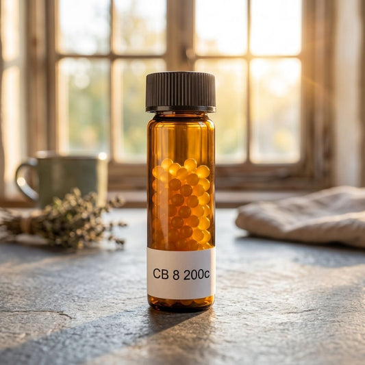 Narayani CB 8 200c Mix 69 homeopathic support for constitution anxiety and nervous fragility