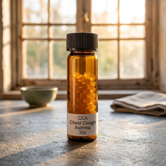 Narayani CCA Chest Cough Asthma 30c Mix 71 homeopathic support for chest cough and asthma