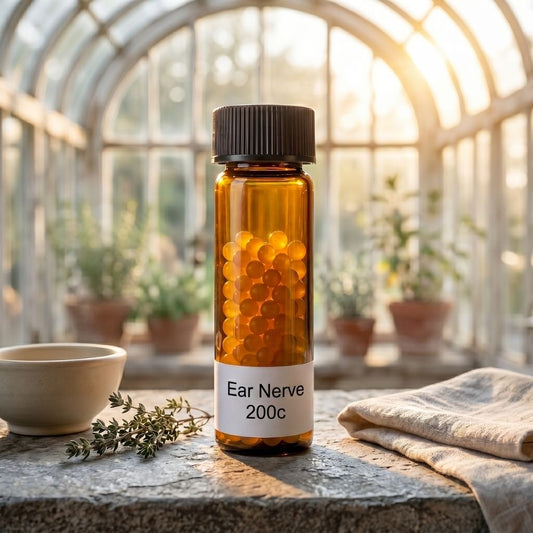 Narayani Ear Nerve 200c Mix 77 homeopathic support for deafness and ear nerve conditions