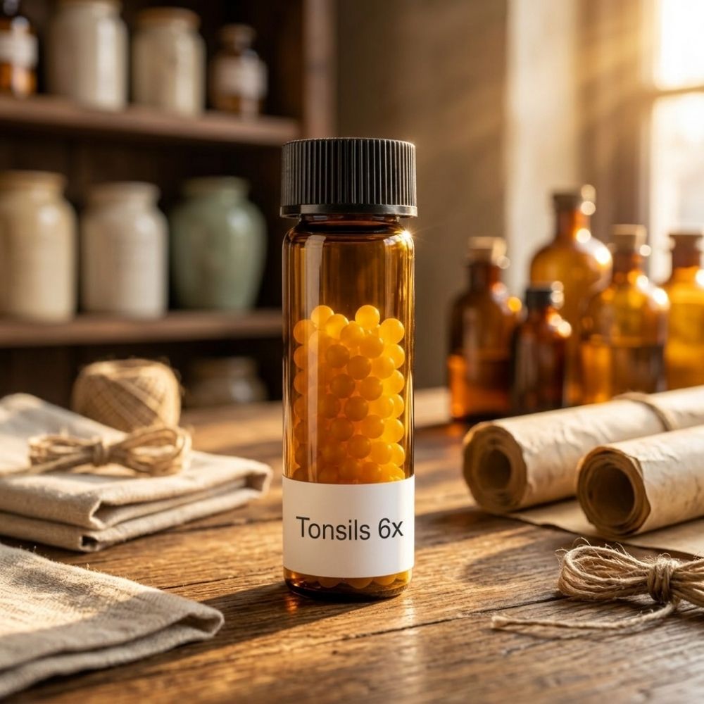 Narayani Tonsils 6x Mix 31 homeopathic support for chronically inflamed tonsils and swollen glands